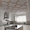 Ekena Millwork 33W x 33H x 38T Small Woodall Decorative Fretwork Wood Ceiling Panels, Cherry CELW33X33X0375WDLCH - alternate 6